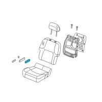 OEM 2005 Nissan Frontier Switch Assembly-Front Seat, R Diagram - 87016-EA200