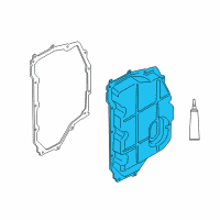 OEM 2015 Ford Fusion Side Cover Diagram - BB5Z-7A194-B