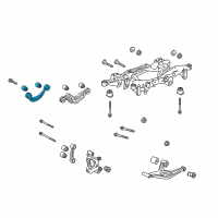 OEM 2013 Cadillac XTS Adjust Link Diagram - 23216571