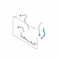 OEM Toyota Matrix Inlet Hose Diagram - 90080-44089