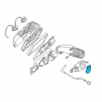 OEM 2001 Chevrolet Corvette Seal-Throttle Body Diagram - 12552542