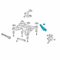 OEM 2014 Chevrolet Caprice Lower Control Arm Diagram - 92287742