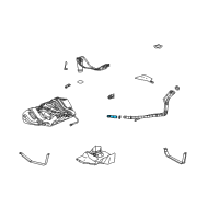 OEM 2005 Saturn Ion Filler Tube Diagram - 22705349