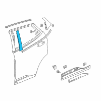 OEM Chevrolet Bolt EV Applique Diagram - 42438501