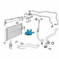 OEM Dodge THERMOSTA-THERMOSTAT Diagram - 4892642AD