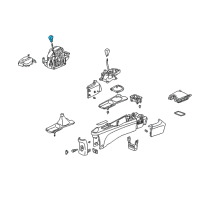 OEM 2002 Acura RSX Knob Assembly, Select Lever Diagram - 54130-S6M-981