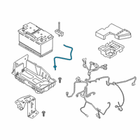 OEM Lincoln Aviator Vent Tube Diagram - KAVZ-10A818-A