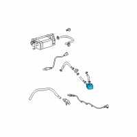 OEM Toyota Highlander Vacuum Valve Diagram - 25719-28020