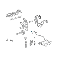 OEM Jeep Grand Cherokee Indicator-Engine Oil Level Diagram - 68006132AA