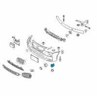 OEM 2019 BMW X3 Sparkling Brown Ultrasonic Transducer Diagram - 66-20-9-312-623