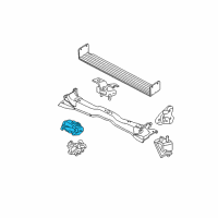 OEM 2003 Ford Explorer Engine Mount Diagram - 1L2Z6031BA