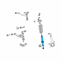 OEM 2007 Toyota Tacoma Strut Diagram - 48510-09L90