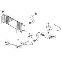 OEM Scion Radiator Cap Diagram - 16401-15520