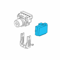 OEM 2002 Acura MDX Control Unit (Vtm-4) Diagram - 48310-PGJ-023