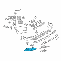 OEM 2021 BMW X5 Reflector Left Diagram - 63-14-7-463-973