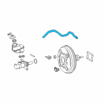 OEM 2017 Lexus NX200t Hose, Union To Check Diagram - 44773-78010