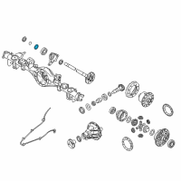 OEM 2006 Kia Sorento Ring-Sensor, Rear Abs Diagram - 527003E471