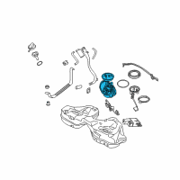 OEM BMW 745i Repair Kit Fuel Pump Diagram - 16-11-7-271-162