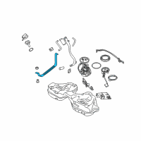 OEM 2007 BMW 750i Holding Strap Diagram - 16-11-7-195-768