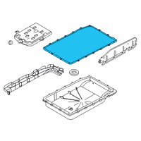 OEM 2020 Ford Transit-150 Pan Gasket Diagram - HL3Z-7A191-B