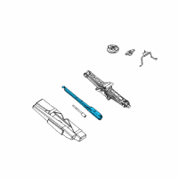 OEM Ford Flex Wrench Diagram - 8A8Z-17032-A