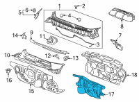 OEM Cadillac Insulator Diagram - 23386223