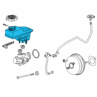 OEM 2019 Chevrolet Blazer Reservoir Assembly Diagram - 84730947