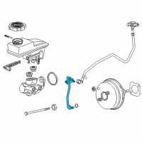 OEM 2019 Cadillac XT5 Vacuum Tube Diagram - 12648405