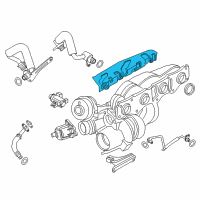 OEM BMW 320i xDrive Heat Resistant Plate Diagram - 11-65-7-620-956