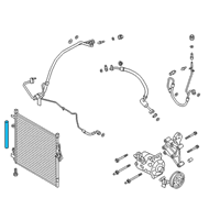 OEM Ford Ranger Drier Diagram - KB3Z-19C836-A