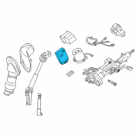 OEM Toyota RAV4 Control Module Diagram - 89650-0R030