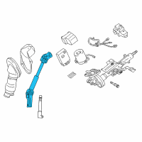 OEM 2018 Toyota RAV4 Intermed Shaft Diagram - 45260-0R020