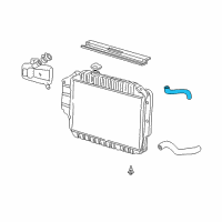 OEM Ford E-350 Super Duty Upper Hose Diagram - XC2Z-8260-DB