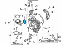 OEM Ram 1500 O Ring Diagram - 68486947AA