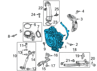 OEM 2021 Jeep Gladiator TURBOCHAR Diagram - 68486941AA