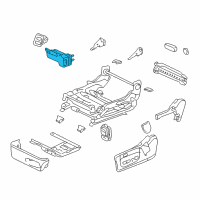 OEM 2002 Lexus LS430 Computer & Switch Assy, Position Control Diagram - 84070-50010