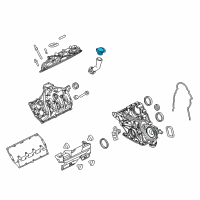 OEM 2012 Ford F-350 Super Duty Filler Cap Diagram - EC3Z-6766-B