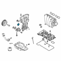 OEM Kia Soul Seal-Oil Diagram - 214212E000