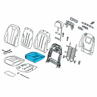 OEM 2021 BMW X5 FOAM PAD, SPORT SEAT Diagram - 52-10-9-474-469