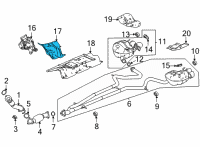 OEM 2021 Acura TLX BAFFLE, DASH (LOWER) Diagram - 74291-TGZ-A00