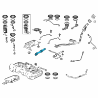 OEM 2020 Honda HR-V Tube, Filler Neck Diagram - 17651-T7X-A01