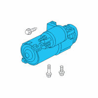 OEM 2006 Chevrolet Uplander Starter Diagram - 89017754