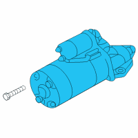 OEM 2005 Hyundai Tiburon Starter Assembly Diagram - 36100-23171