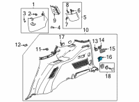 OEM Cadillac Power Outlet Diagram - 84786104