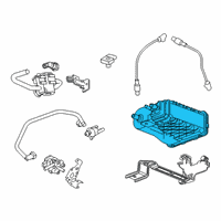 OEM 2019 Chevrolet Silverado 1500 LD Vapor Canister Diagram - 84050713