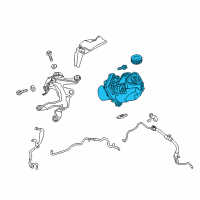 OEM Nissan Pump Assy-Power Steering Diagram - 49110-4RA5A