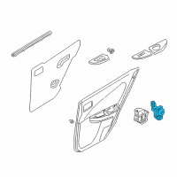 OEM Nissan Switch Assy-Door Diagram - 25360-4Z010