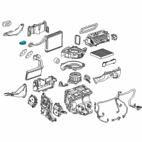 OEM 2015 Cadillac CTS Expansion Valve Diagram - 22799445