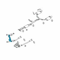 OEM 2012 Ford Flex Converter Diagram - AA5Z-5E213-B