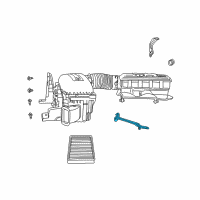 OEM Dodge Ram 1500 Throttle Body Duct Diagram - 53032505AB